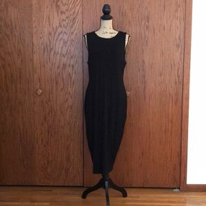 Torrid Black Jersey Body con Midi Dress
